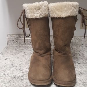 Brown Ice Snow Boots